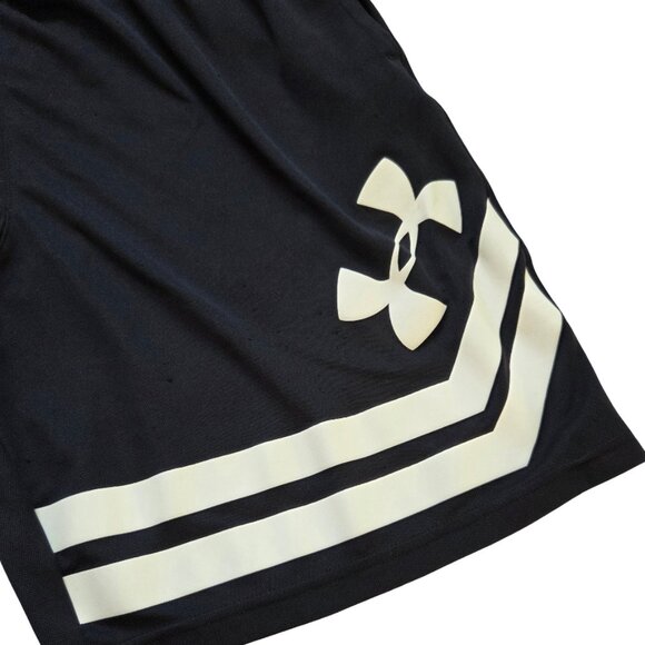 Under Armour Men’s XL Athletic Shorts Black Performance Training Gym Activewear - Picture 4 of 14